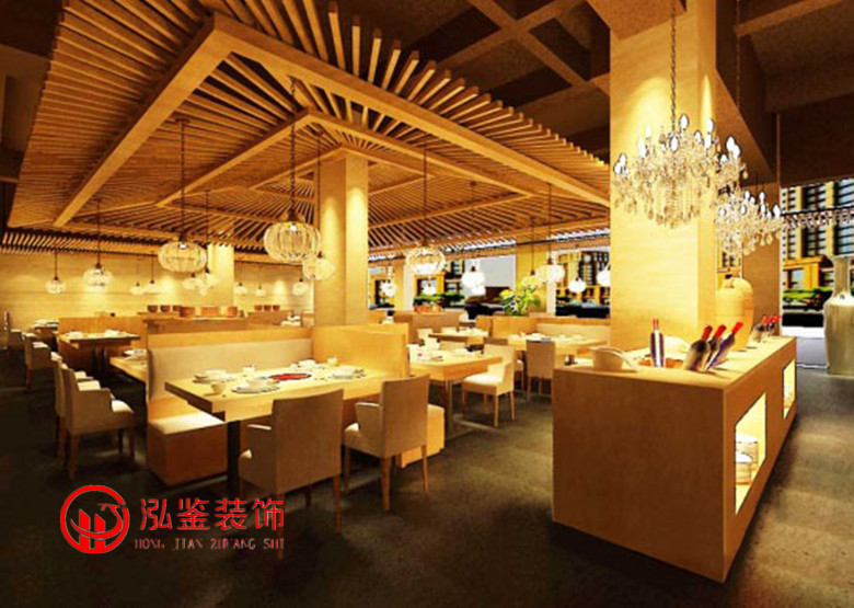 火锅店装修\烧烤店装修案例效果图