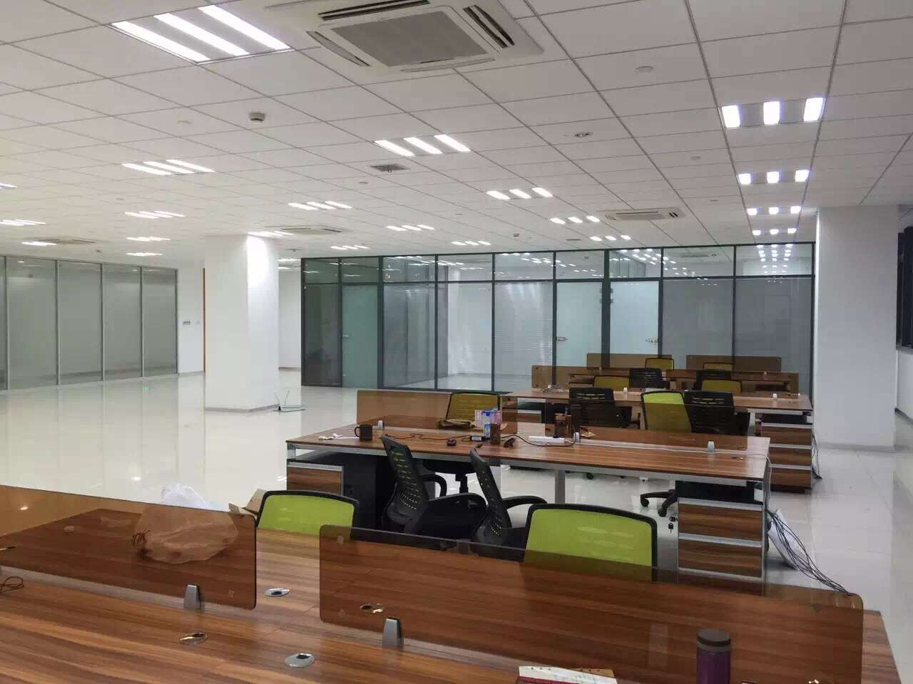 办公室前台设计效果图