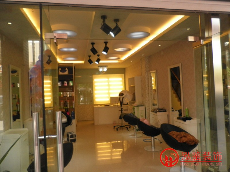 合肥理发店装修实景图片