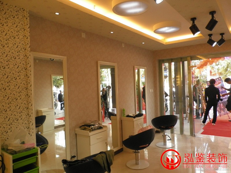 合肥理发店装修实景图片