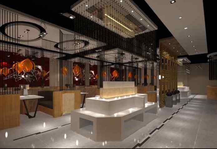烧烤店装修
