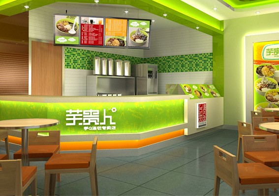 甜品店装修设计