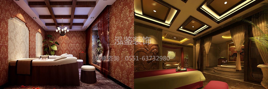 养生美容院装修设计,装修咨询:0551-63732980