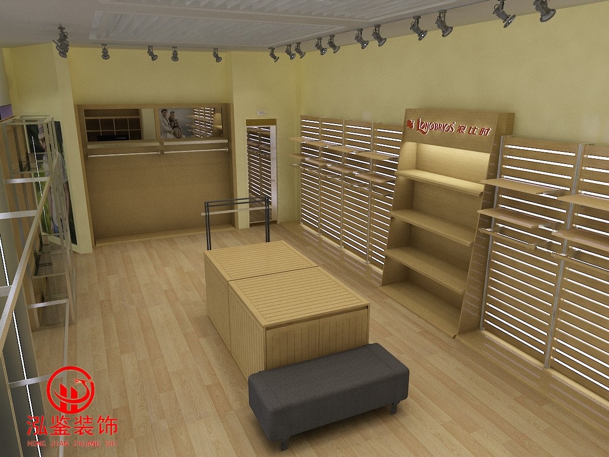 男士服装店装修效果图