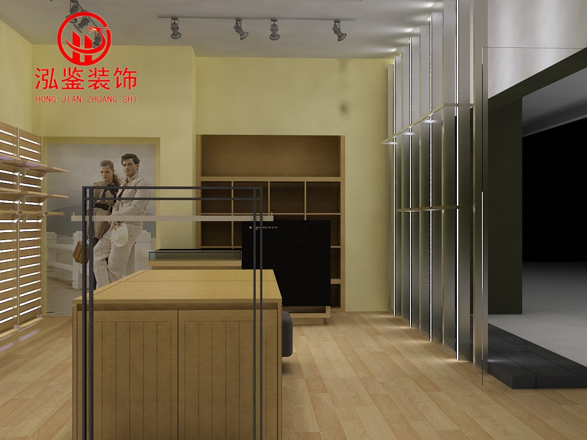男士服装店装修效果图