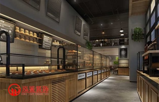 蛋糕烘培店装修设计效果图