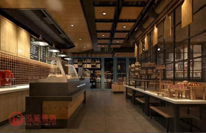 面包店装修效果图-烤面包店铺装修案例