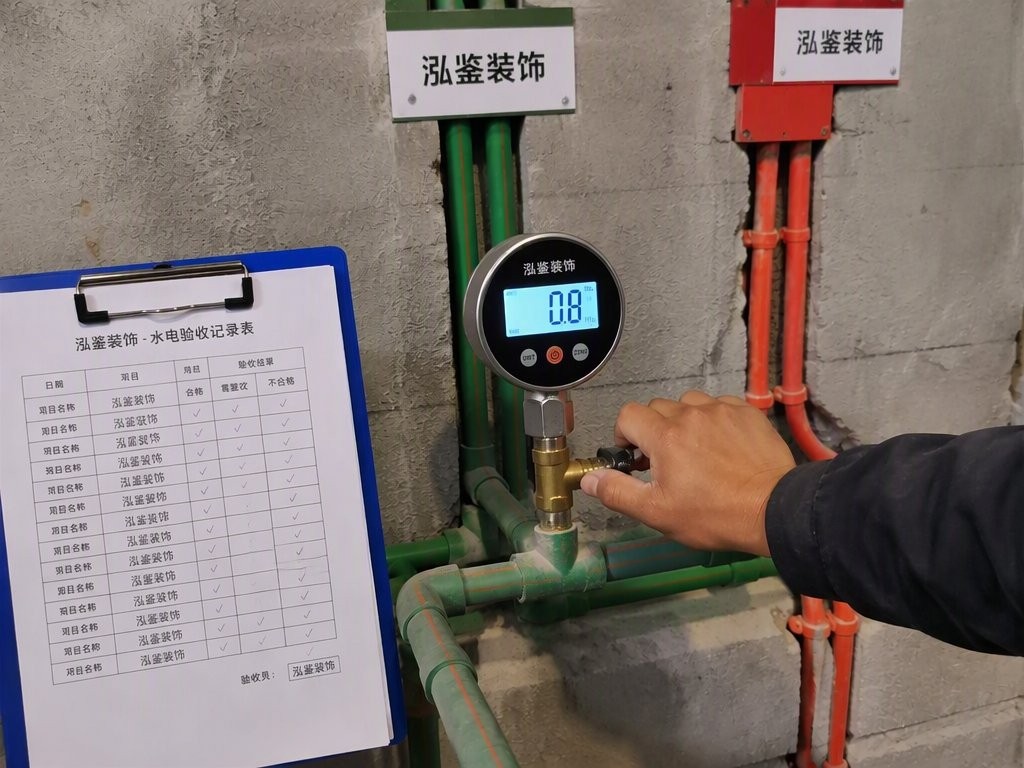 环保装修水电验收-水电路检查与闭水试验