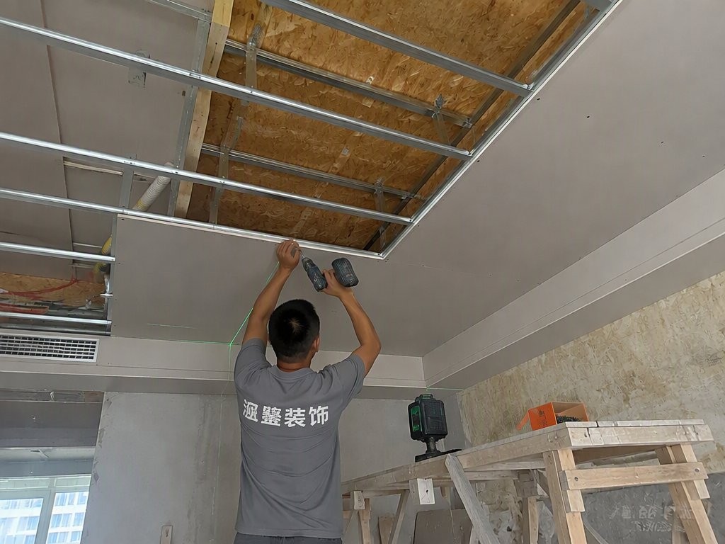 装修木工施工工艺-吊顶龙骨与柜体安装