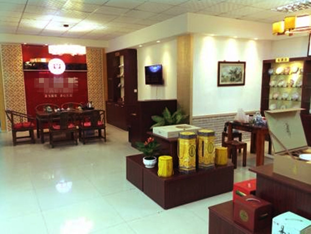 合肥茶叶店装修，茶城装修，茶艺馆装修 方案1