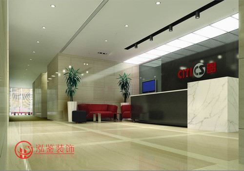 合肥证券公司办公室装修设计-中信证券办公室装修 方案1