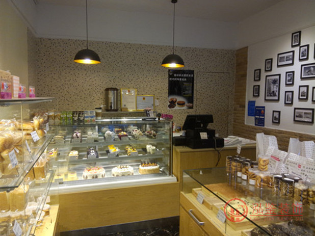 小型蛋糕店装修设计 面包店装修设计 方案1