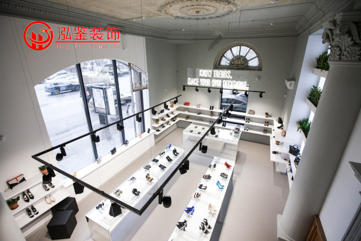 女鞋鞋店装修设计-时装鞋店铺装修设计