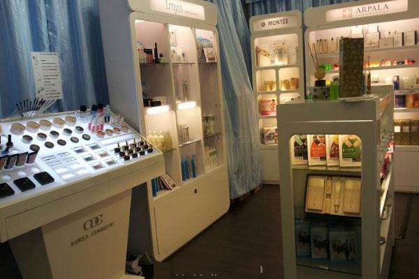 化妆品店铺装修-护肤品店面装修效果图 方案1