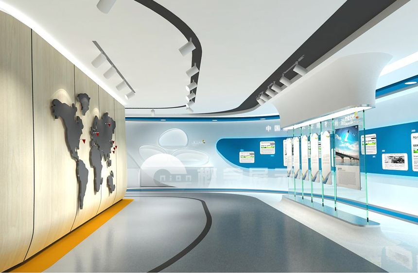 科技型公司展厅装修设计